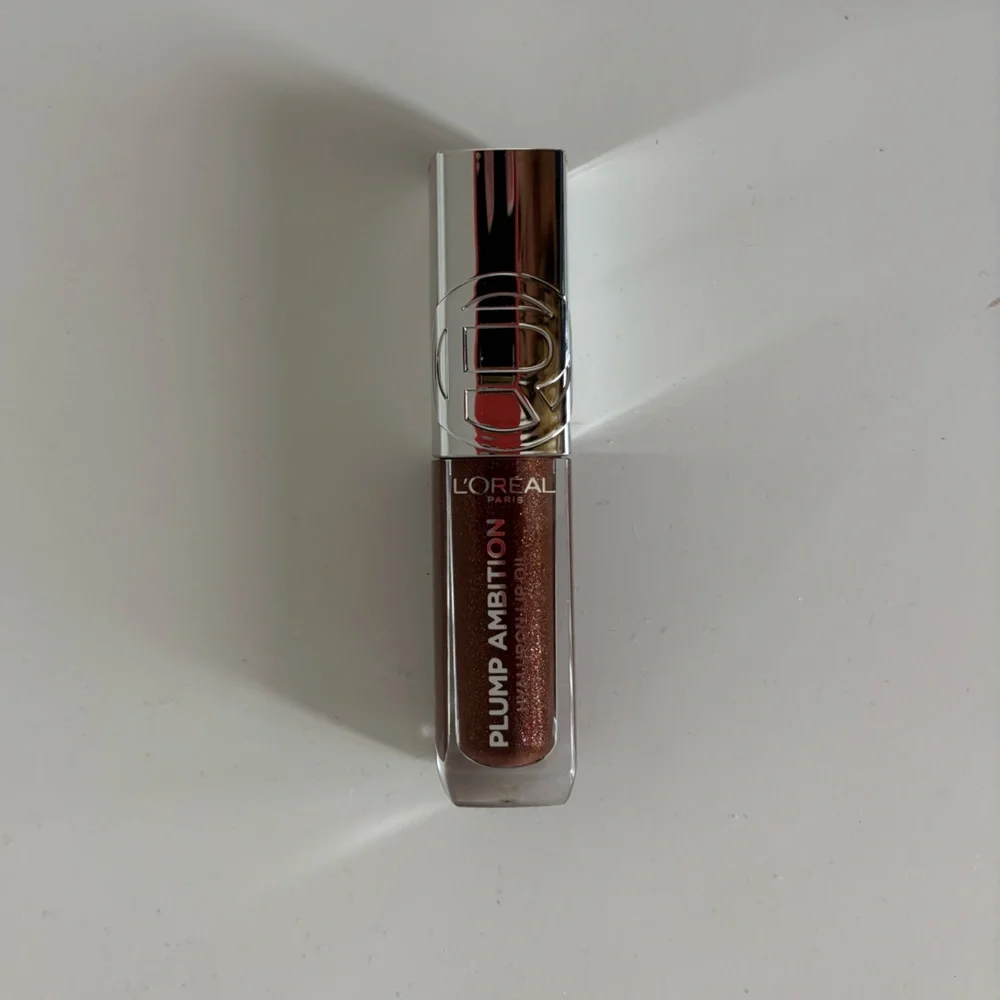 L'Oreal Plump Ambition Gloss Lip Oil in Shimmering Brown 510